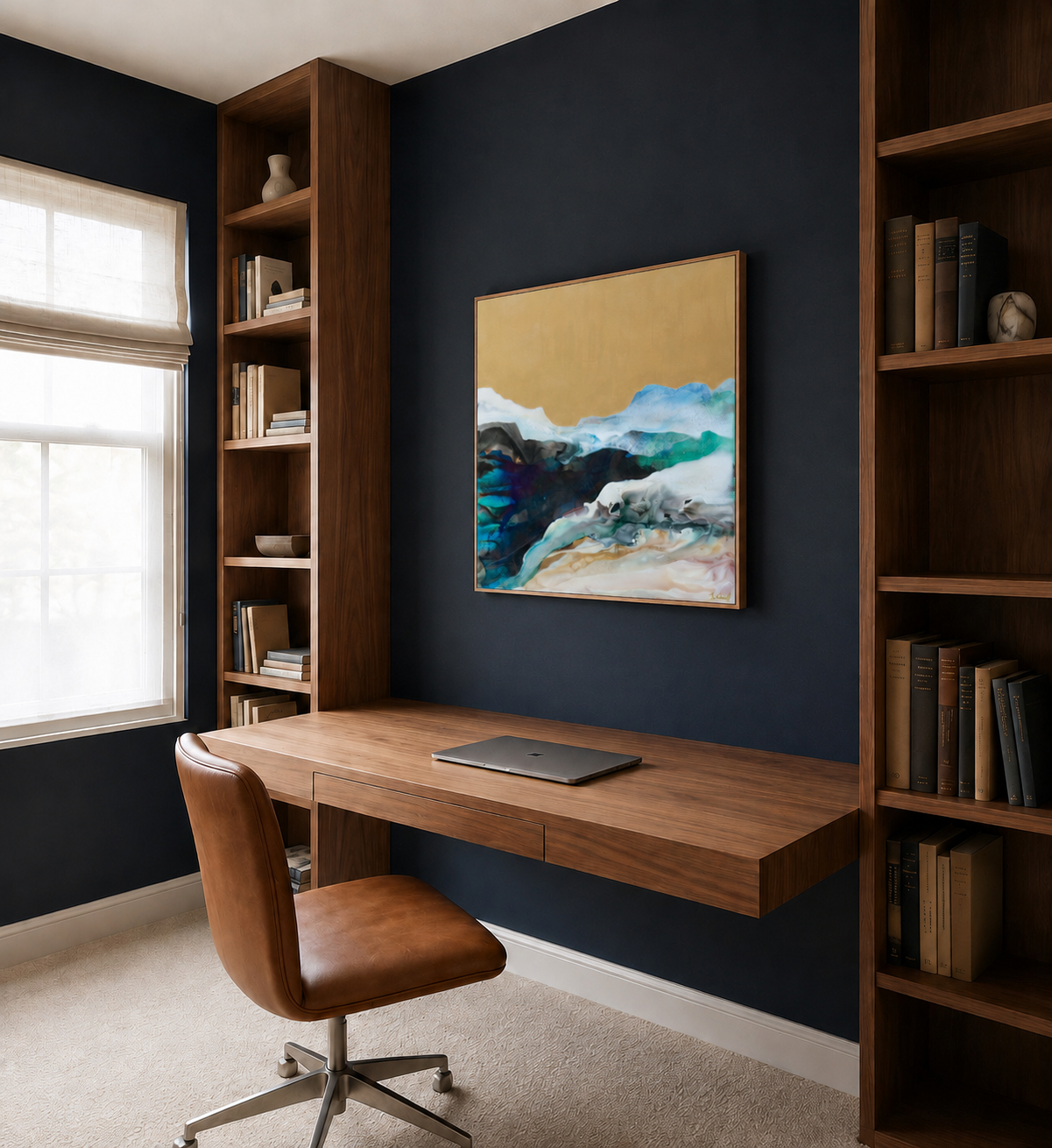 Aureate Tide - Limited Fine Art Print on canvas