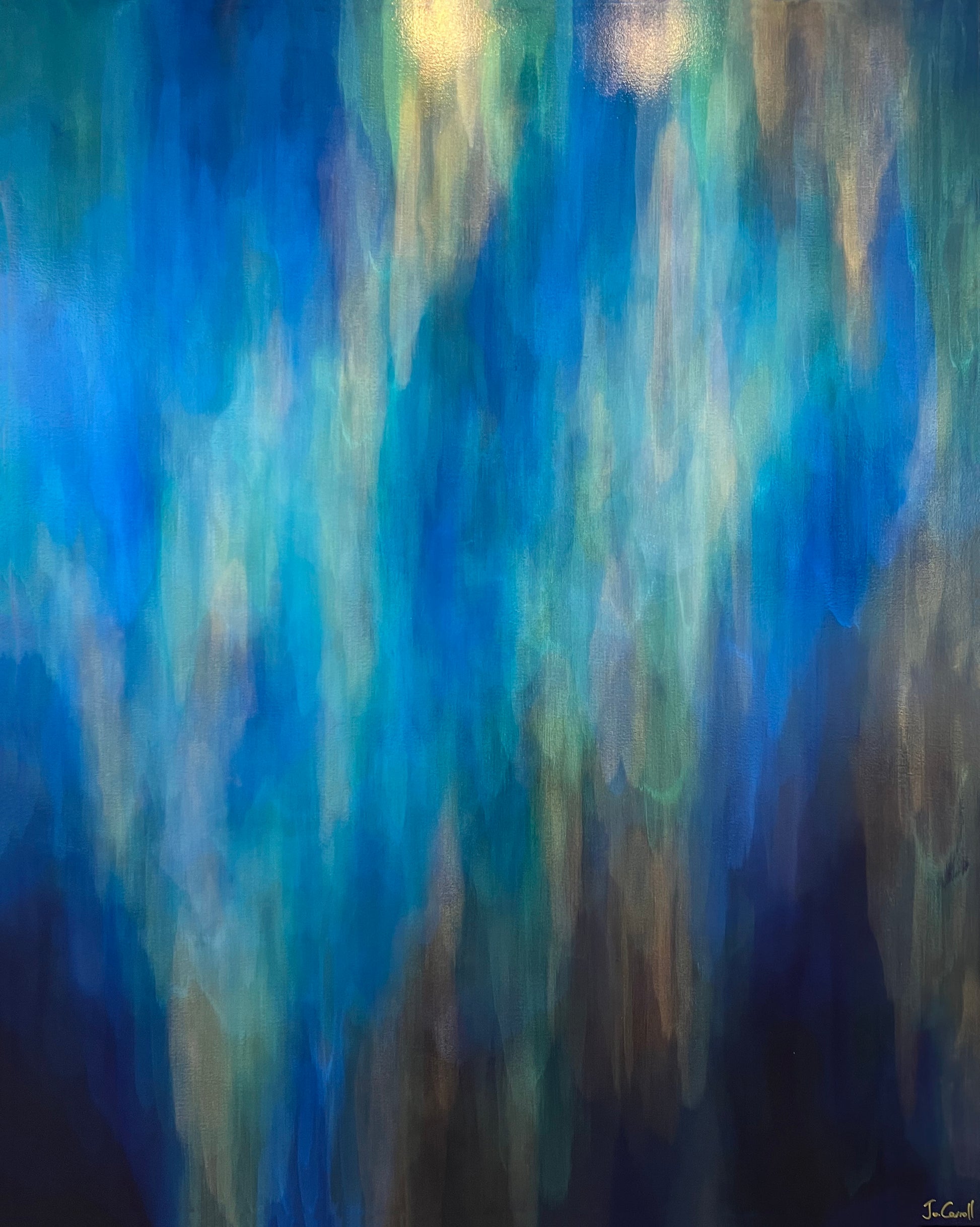 Calming artwork Tranquil abstract art Serene color harmony Relaxing color palette Meditative artwork Abstract artistry Rhythmic movement Exquisite harmony Contemplative painting Natural world inspiration Transformative power of art Harmonious composition Ethereal color symphony Inviting color tones Timeless masterpiece