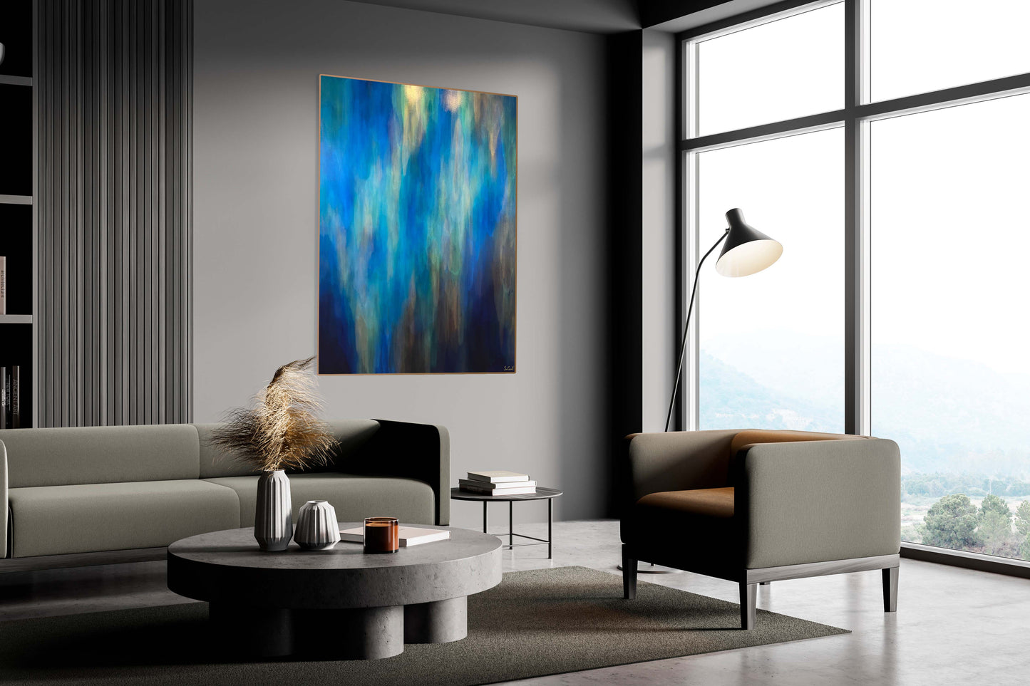 Chromatic Symphony - original art