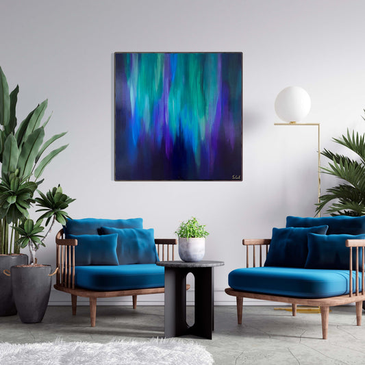 Luminous Lagoon - original art