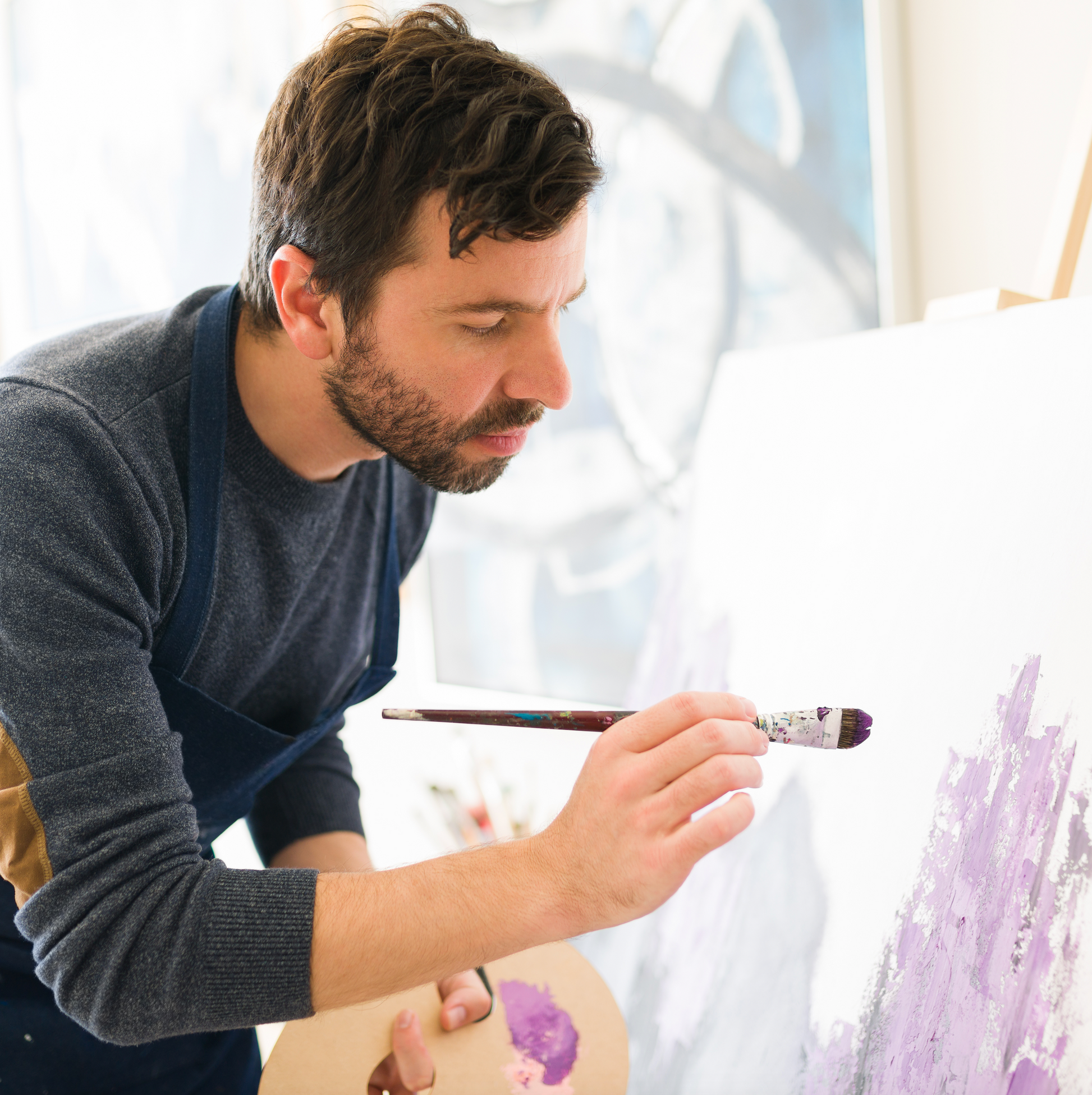 Abstract painting workshop for beginners. Melbourne workshop. Learn to paint with professional artist Jo Carroll.