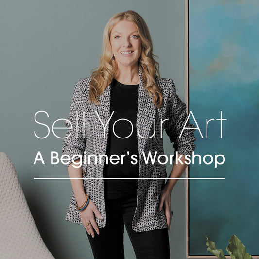 Ever dreamt of turning your passion into profit? Join me for an exclusive workshop designed to equip you with everything you need to start selling your art.  Whether you're just starting out or looking to elevate your sales game beyond occasional sales, this program is tailor-made for you. Workshop with professional Australian artist Jo Carroll.