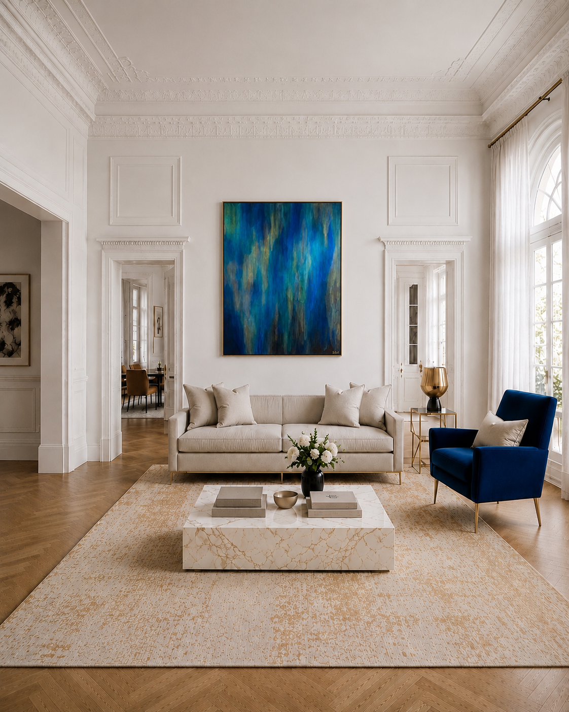 Chromatic Symphony - original art