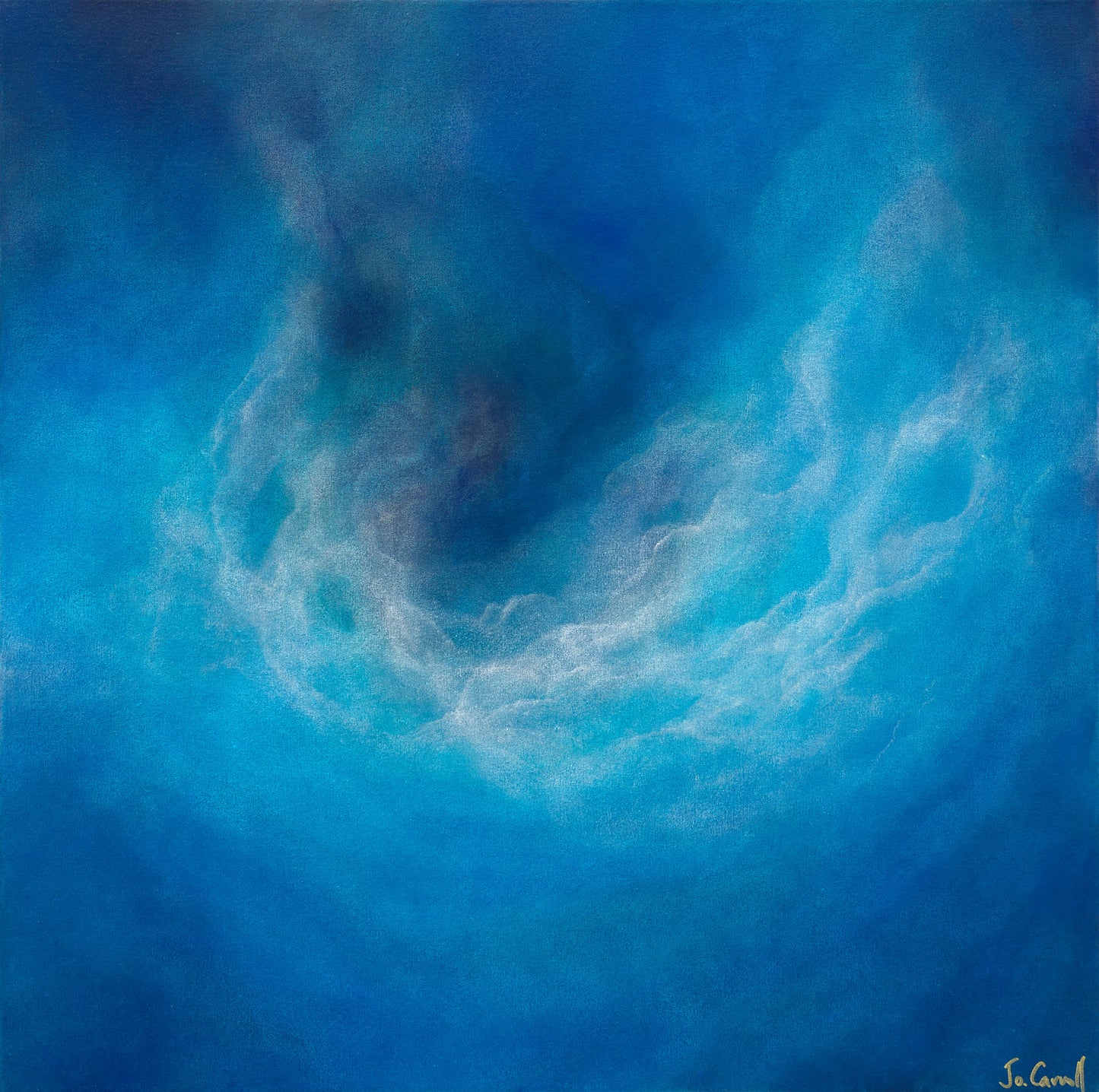 Skywell - Limited Fine Art Print on metallic canvas