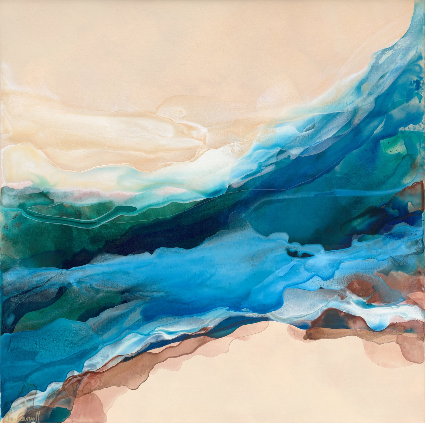 Where The Tide Opens - Limited Fine Art Print on canvas