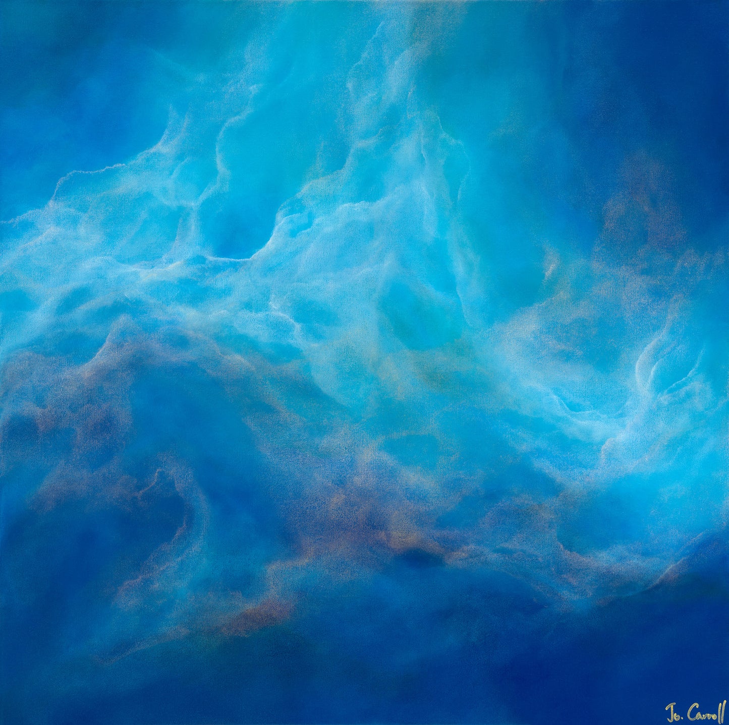 Celestial Mist - Limited Fine Art Print on metallic canvas