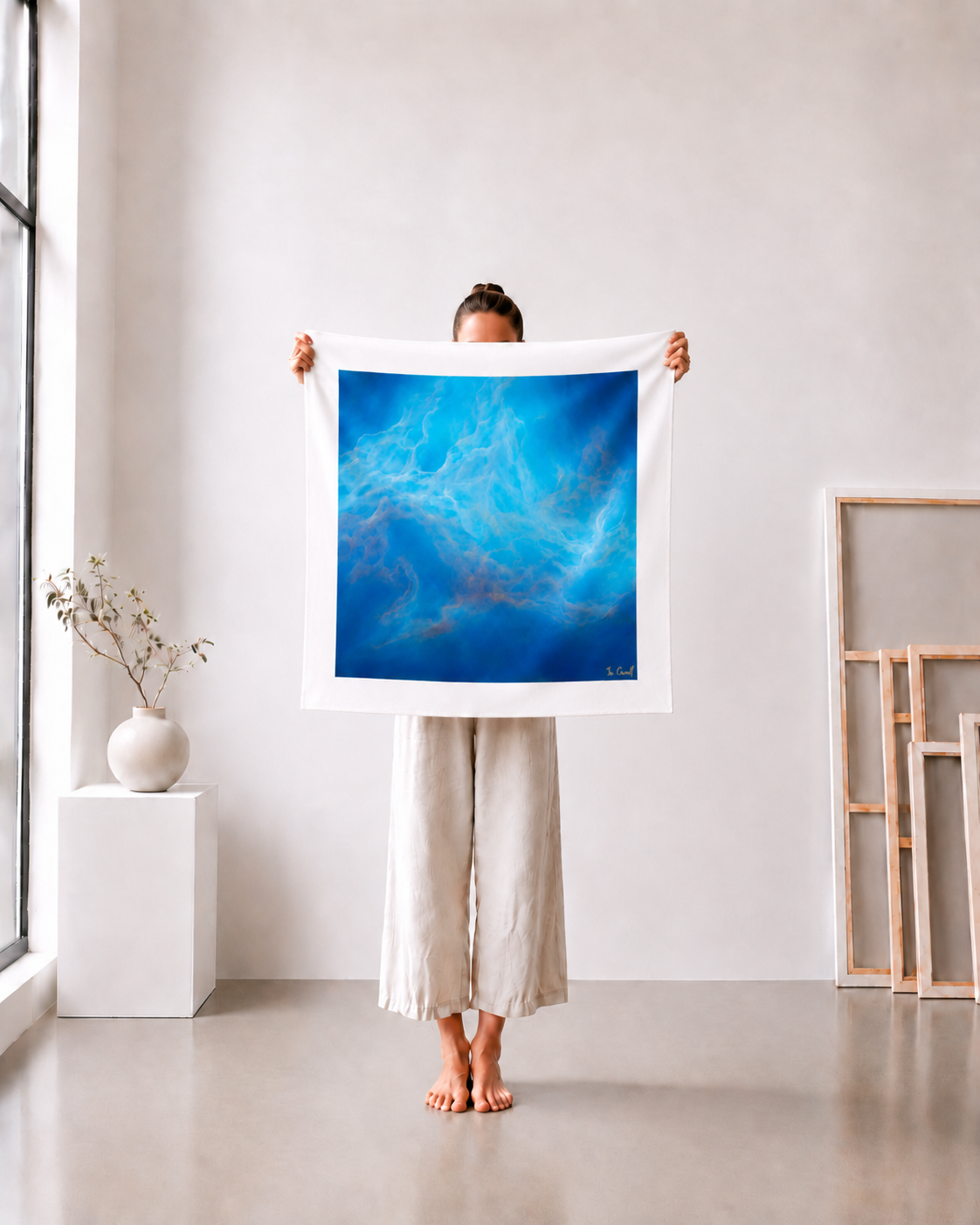 Celestial Mist - Limited Fine Art Print on metallic canvas