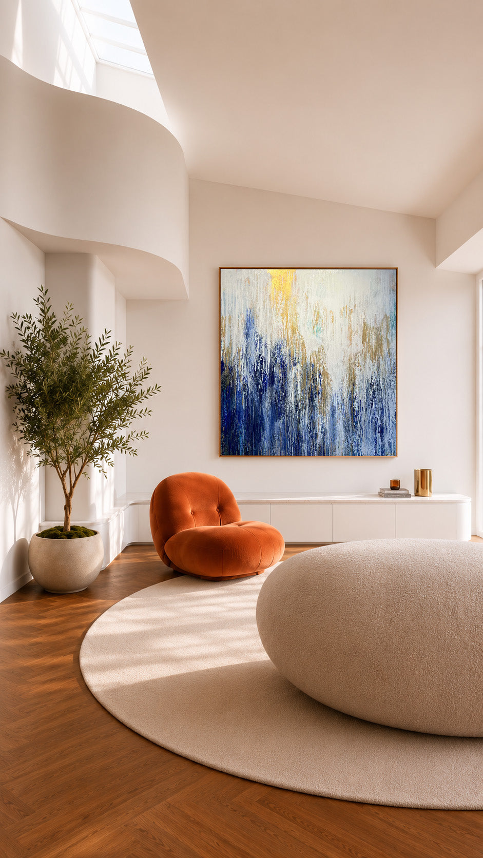 Finding Flow Within - original art