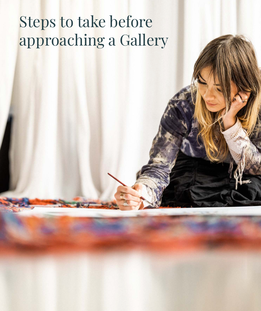 Steps to take before approaching gallery. Learn how to exhibit your artwork successfully. Exhibiting art as a beginner. Written by professional artist Jo Carroll.