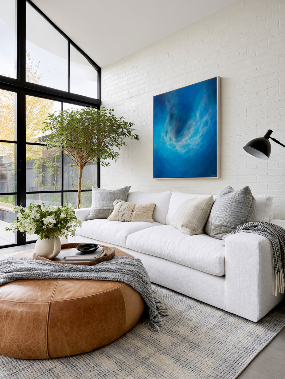 Skywell - Limited Fine Art Print on metallic canvas