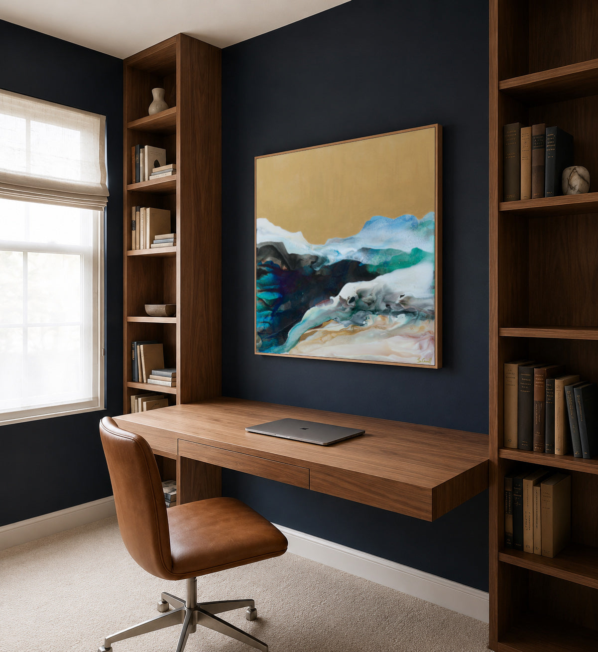 Aureate Tide - Limited Fine Art Print on canvas