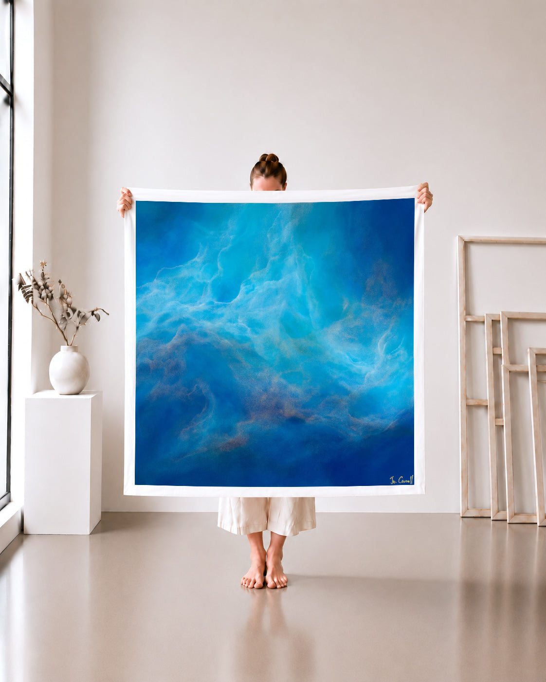 Celestial Mist - Limited Fine Art Print on metallic canvas