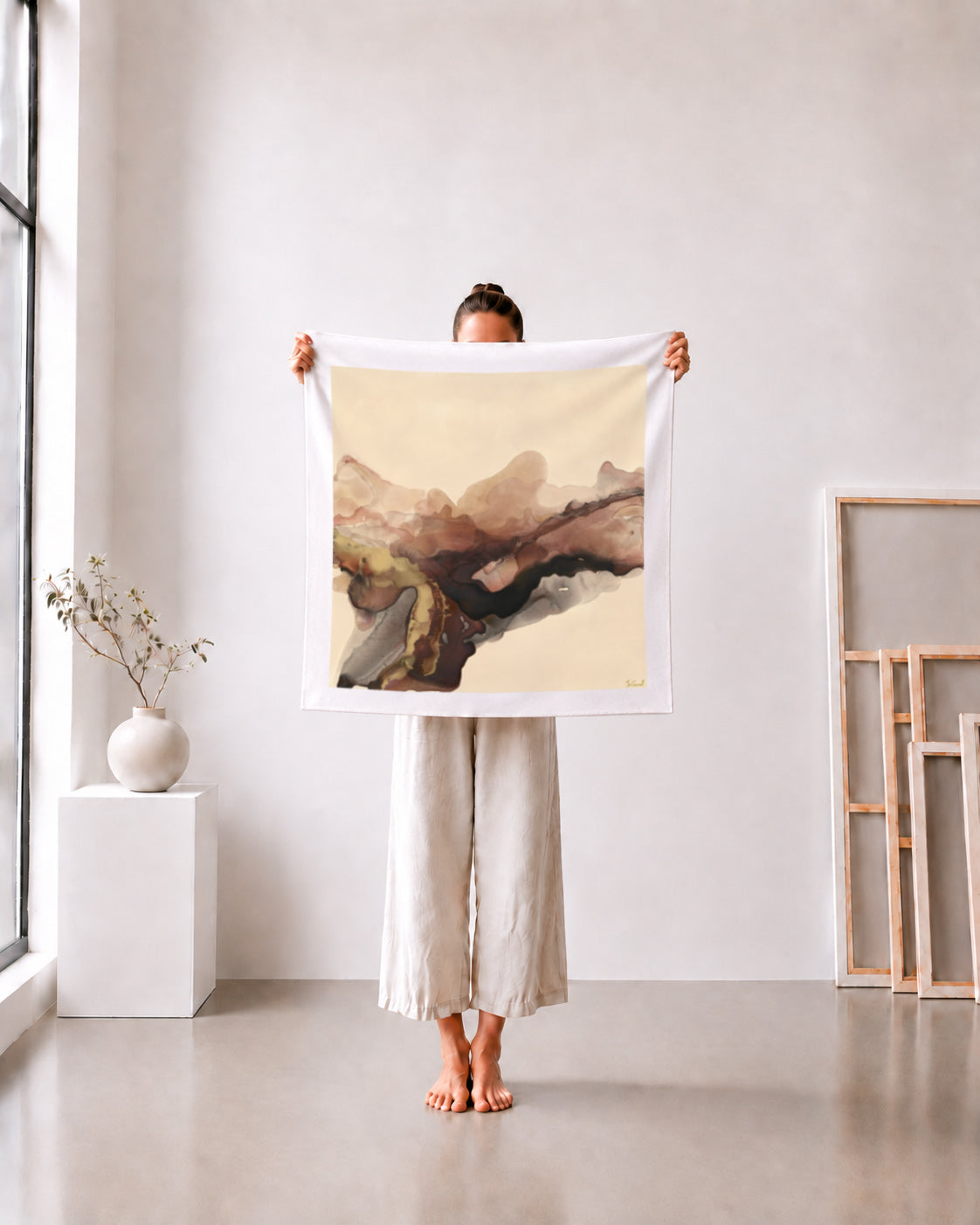 Gathered Earth - Limited Fine Art Print on canvas