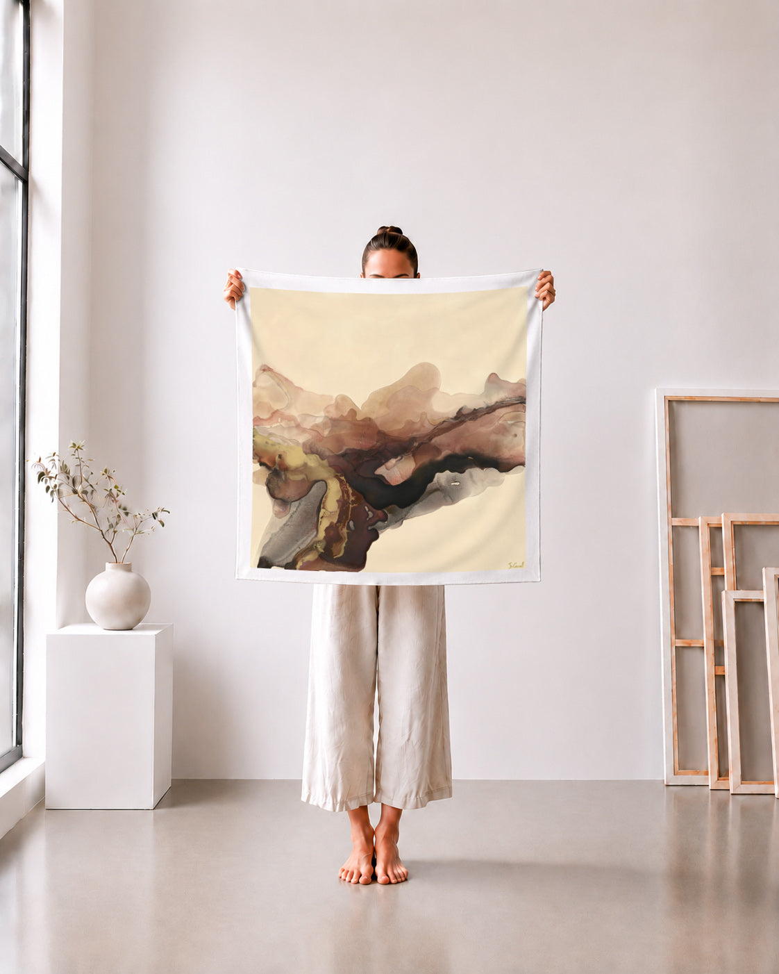 Gathered Earth - Limited Fine Art Print on canvas