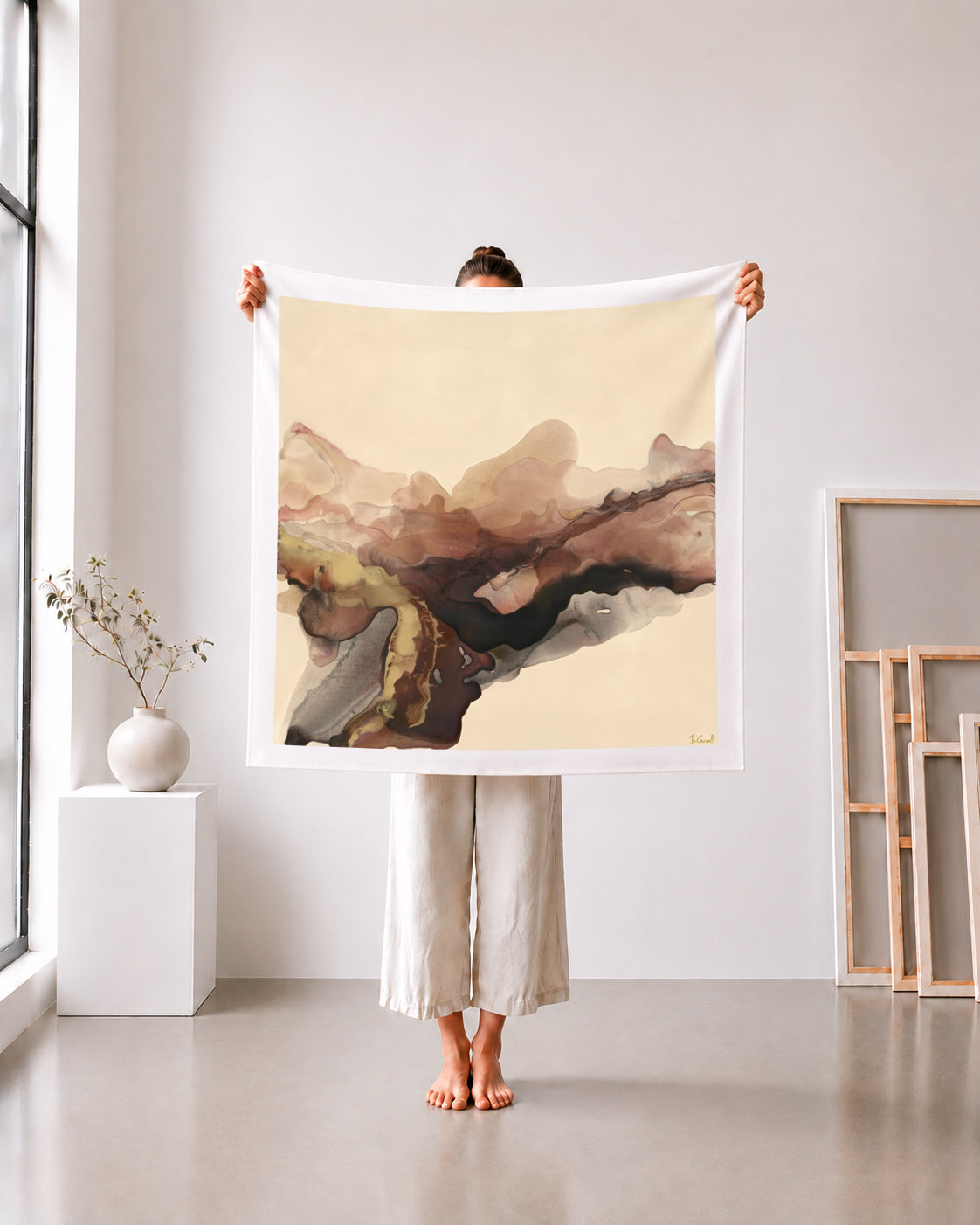 Gathered Earth - Limited Fine Art Print on canvas