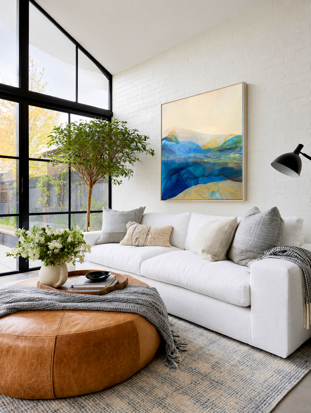 Stillness at the Edge of Water - Limited Fine Art Print on canvas