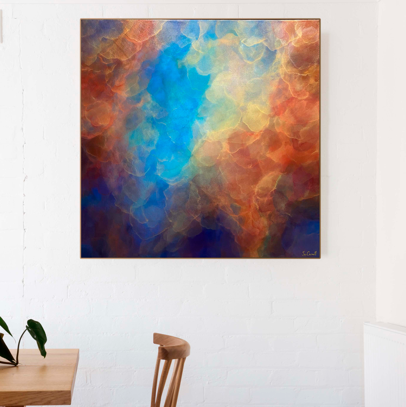 Cosmic Bloom - original art
