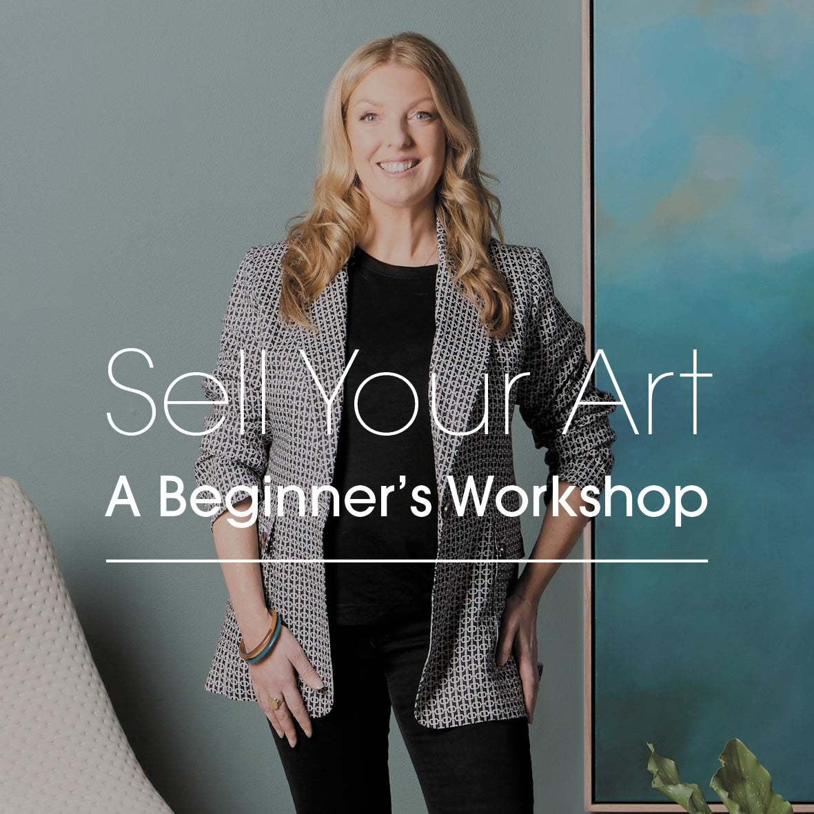 Ever dreamt of turning your passion into profit? Join me for an exclusive workshop designed to equip you with everything you need to start selling your art.  Whether you're just starting out or looking to elevate your sales game beyond occasional sales, this program is tailor-made for you. Workshop with professional Australian artist Jo Carroll.