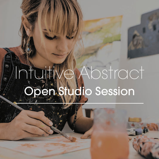 Intuitive Abstract Painting - Open Studio Session